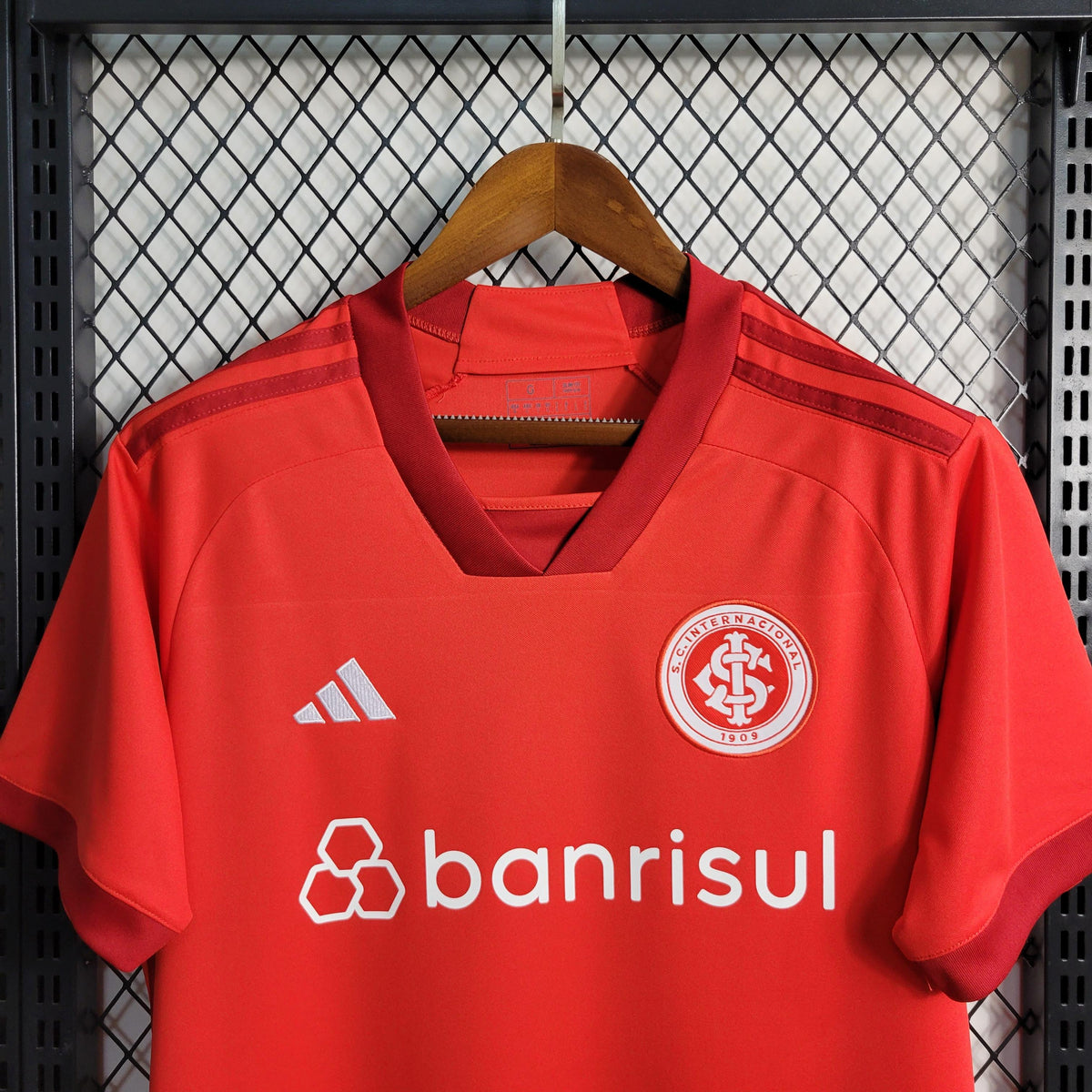 Camisa  Internacional Home (1) 2023/24 Adidas Torcedor Masculina