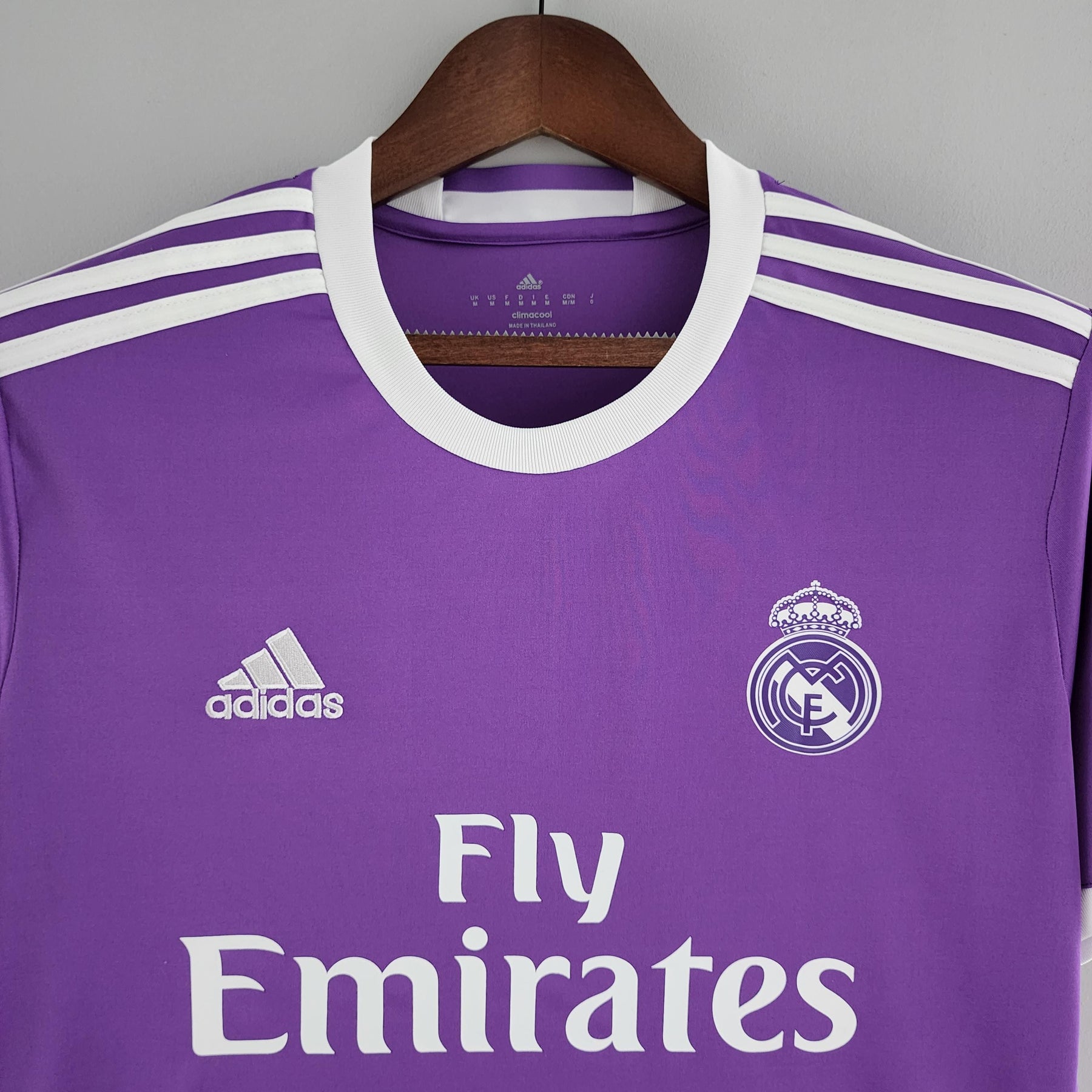 Camisa Real Madrid Away (2) 2017/18 Adidas Retrô Masculina