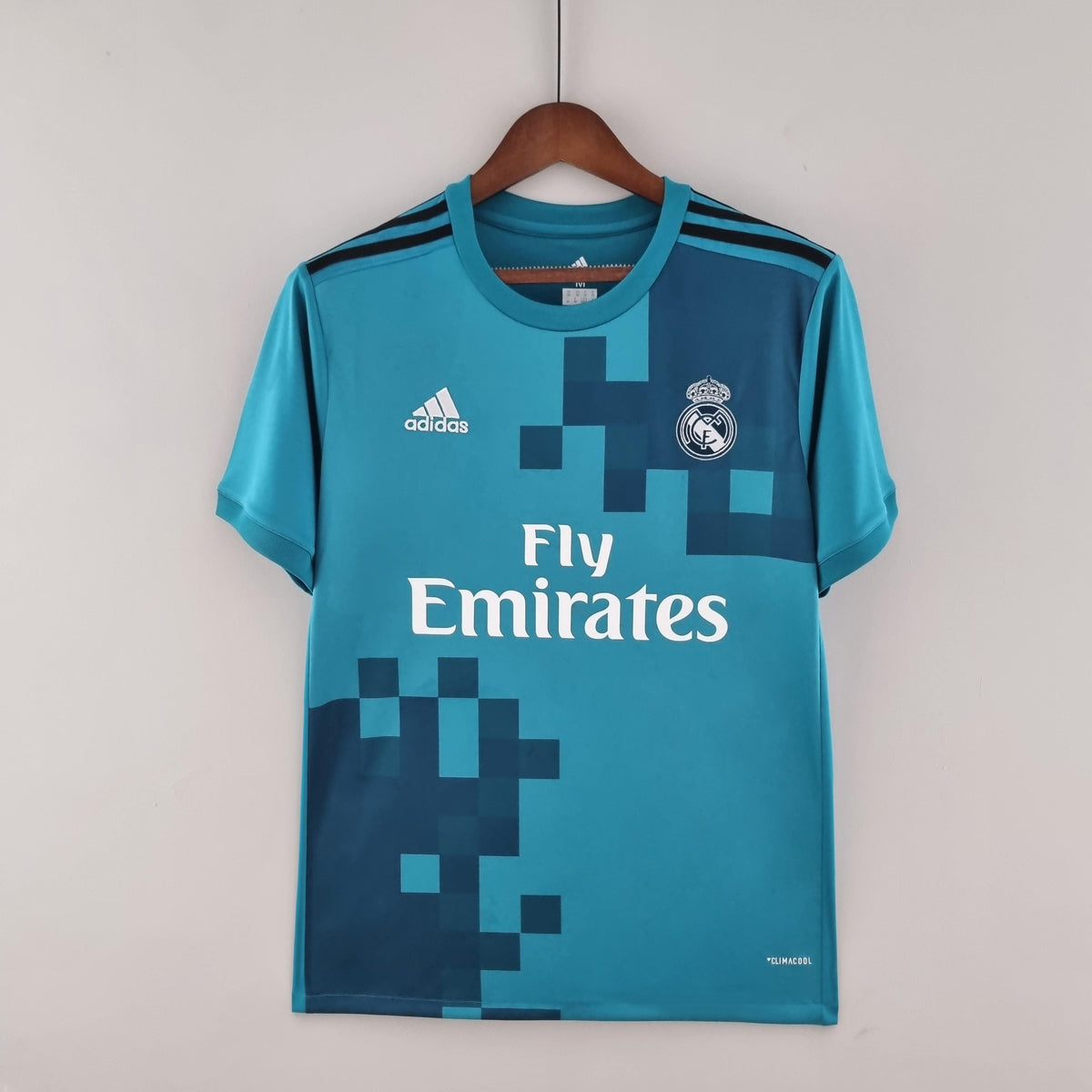 Camisa Real Madrid Third (3) 2017/18 Adidas Retrô Masculina