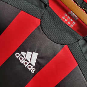 Camisa Milan Home (1) 2006/07 Adidas Retrô Manga Longa Masculina