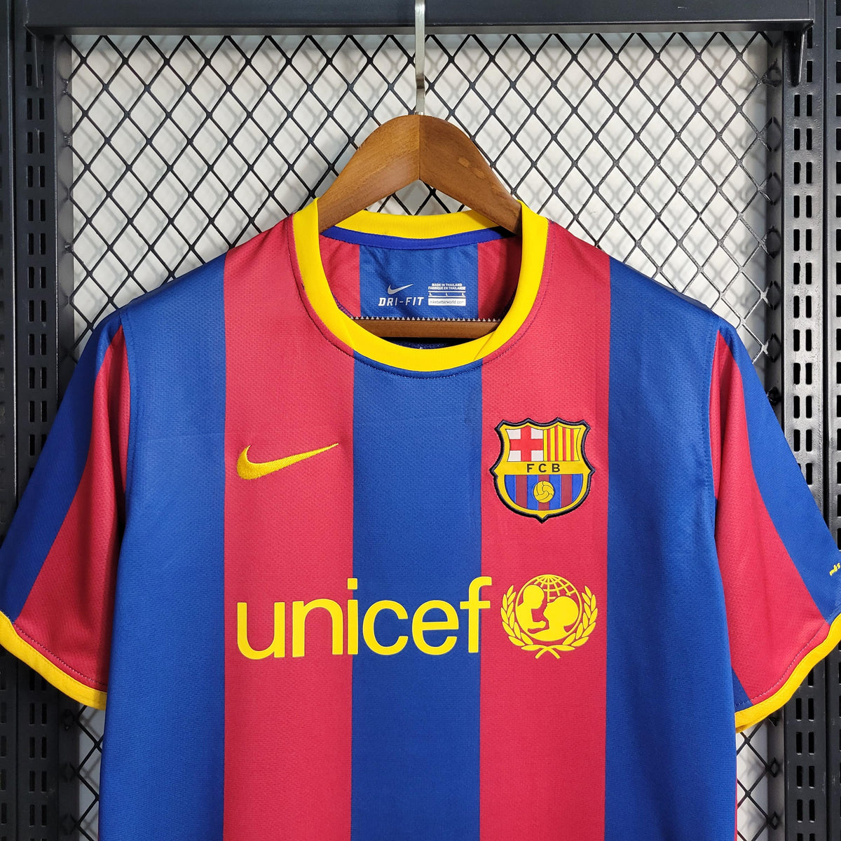 Camisa Barcelona Home (1) 2010/11 Nike Retrô Masculina