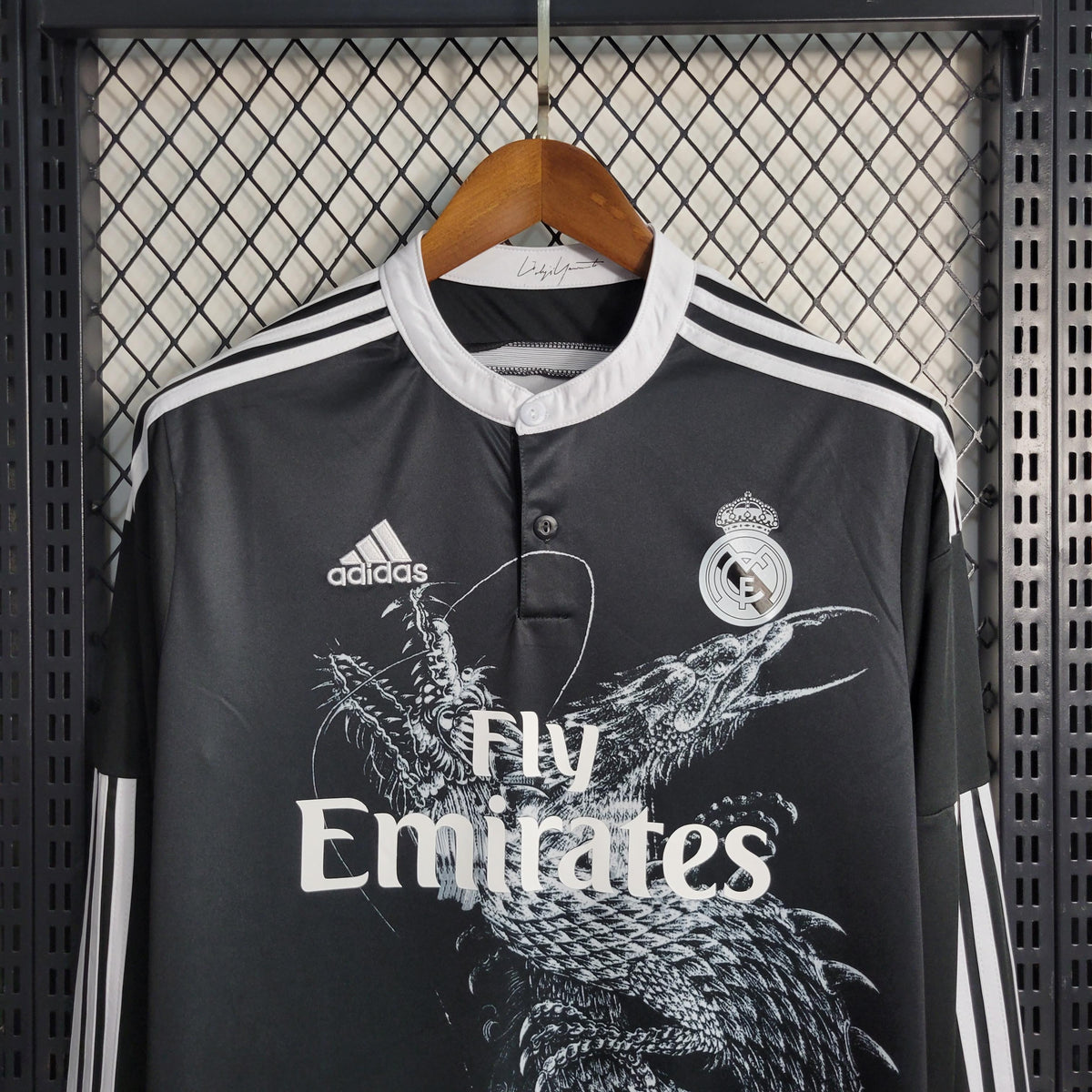 Camisa Real Madrid  2014  Retrô Manga Longa Masculina