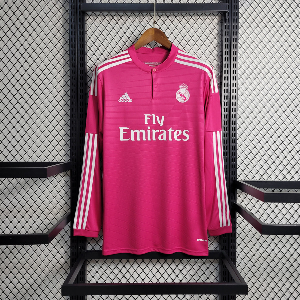 Camisa Real Madrid Away (2) 2013/14  Retrô Manga Longa Masculina