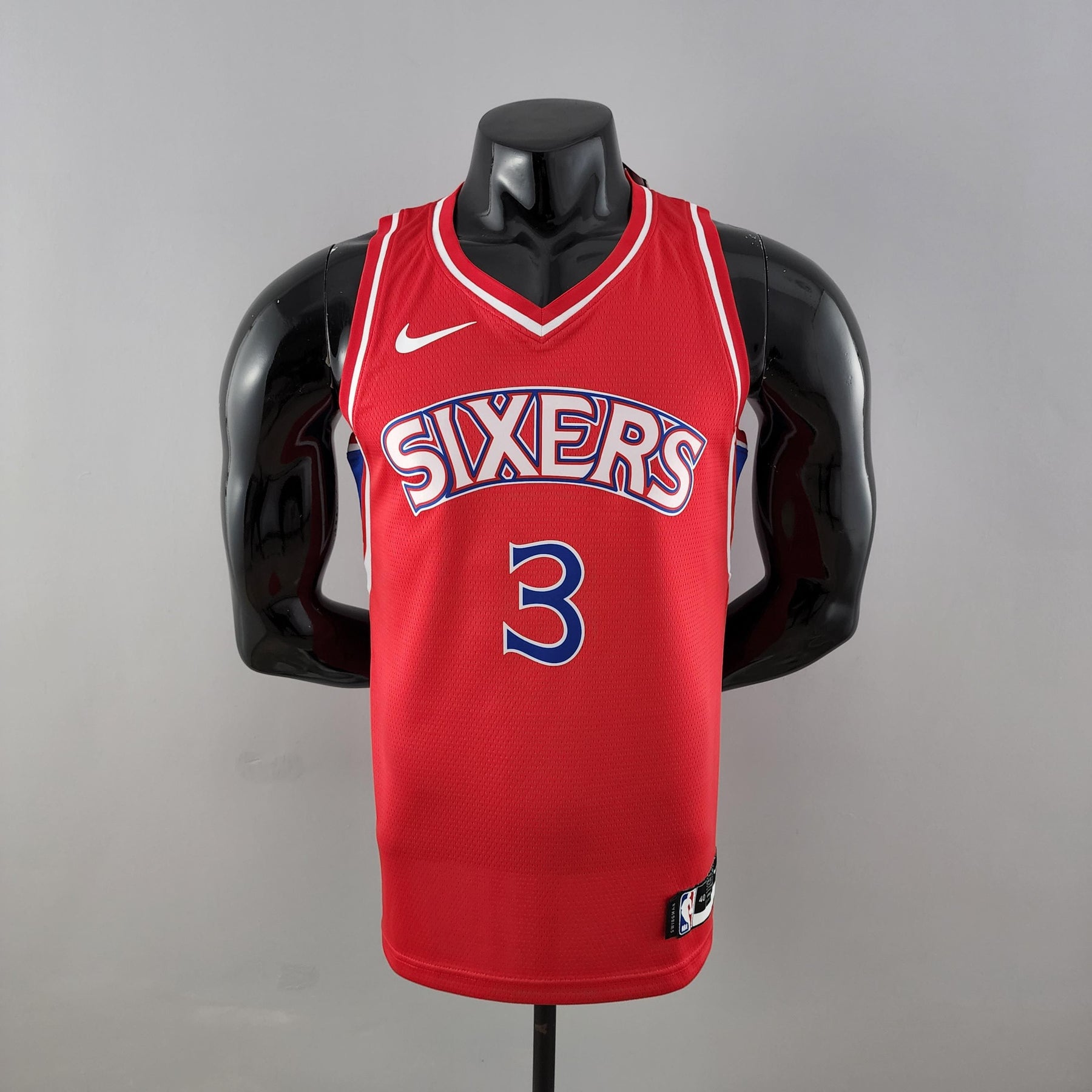 Regata Philadelphia 76ers NBA Nike Edition Swingman Vermelha Masculina