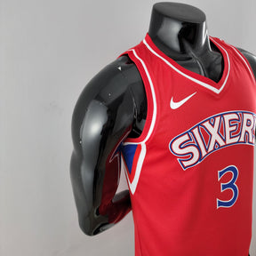 Regata Philadelphia 76ers NBA Nike Edition Swingman Vermelha Masculina